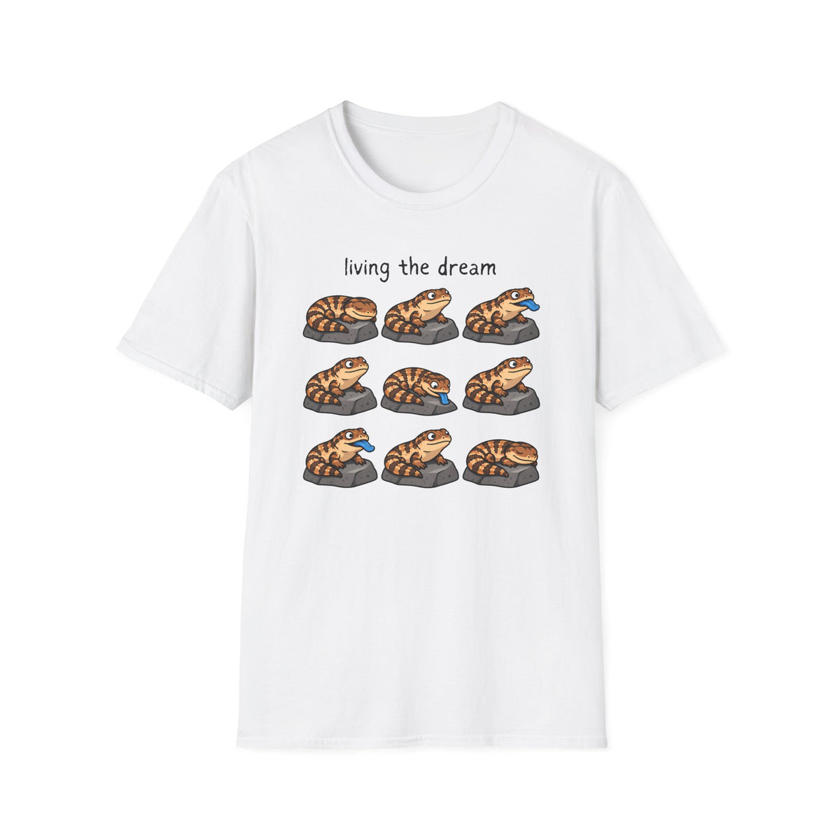 Blue Tongue Lizard T-Shirt, Blue Tongued Skink Shirt, Australian Reptile Tee, Reptile Keeper Gift, Lizard Lover Shirt