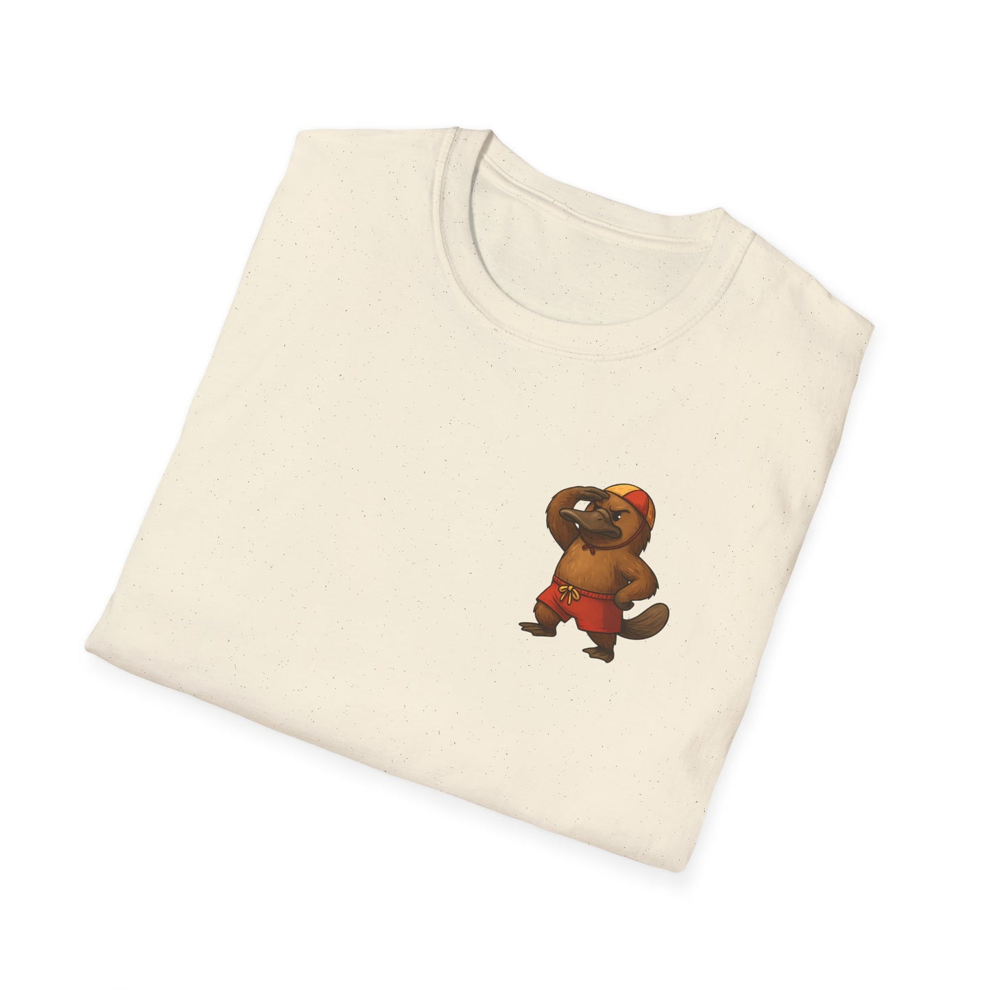 Lifesaver Platypus T-Shirt, Funny Australian Platypus Shirt, Aussie Beach Tee, Cute Wildlife T-Shirt, Summer Platypus Graphic Tee
