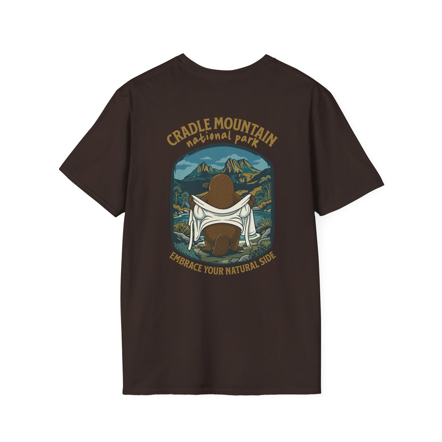 Cradle Mountain National Park Platypus T-Shirt, Tasmania Travel Shirt, Australian Wildlife Tee, Nature Lover Gift, Platypus Shirt