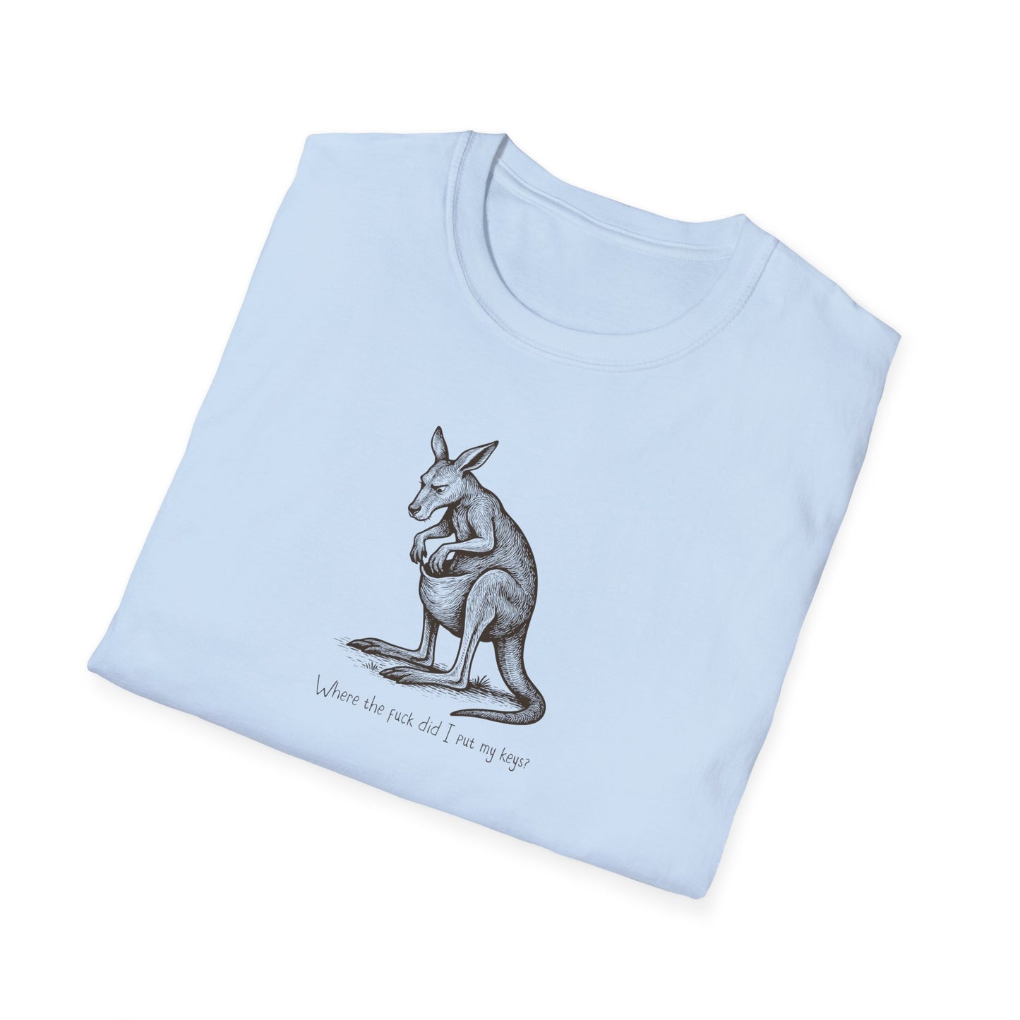 Funny Kangaroo T-Shirt, Australian Kangaroo Tee, Aussie Animal Shirt, Kangaroo Graphic Tee, Australian Wildlife T-Shirt, Casual Humor Tee