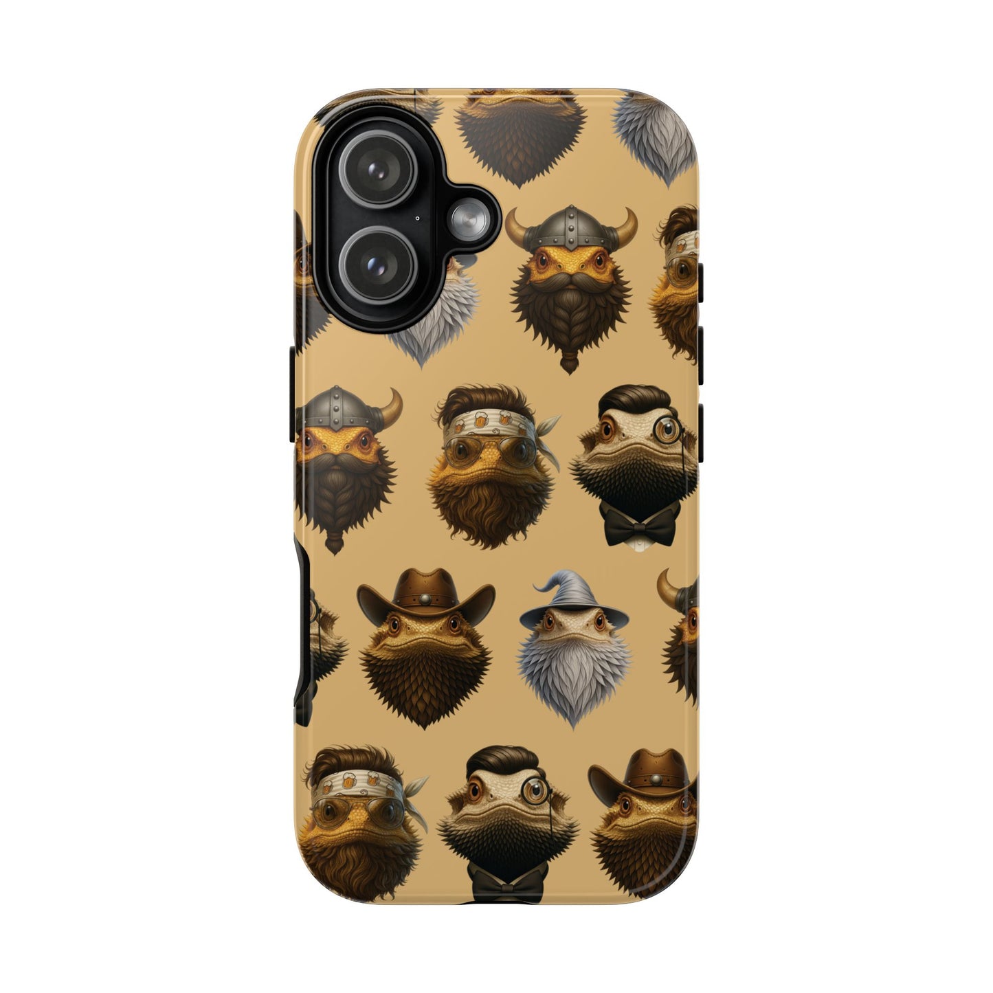 Quirky Bearded Dragon iPhone Case – Great Beards Reptile Lover Gift