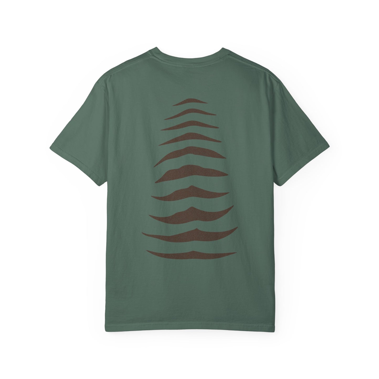 Thylacine Stripe Back Print Shirt, Tasmanian Tiger Inspired Tee, Australian Wildlife Shirt, Minimalist Animal Design, Comfort Colors T-Shirt