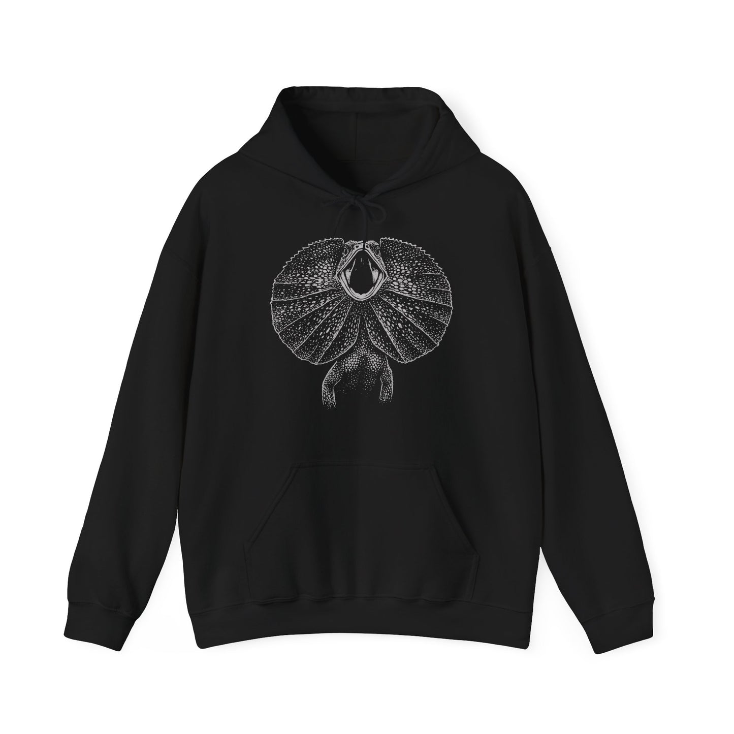 Frill-Neck Lizard Hoodie – Australian Wildlife Unisex Heavy Blend™