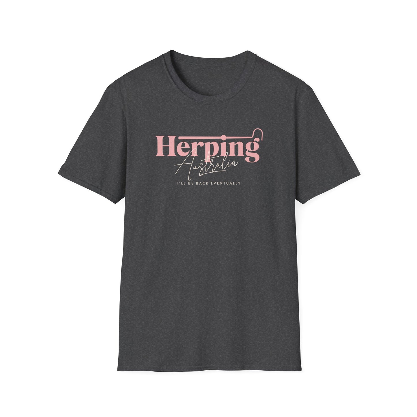 Herping Australia T-Shirt, Back Eventually Shirt, Reptile Lover Tee, Field Herping Shirt, Snake Hook Gift, Australian Wildlife Tee