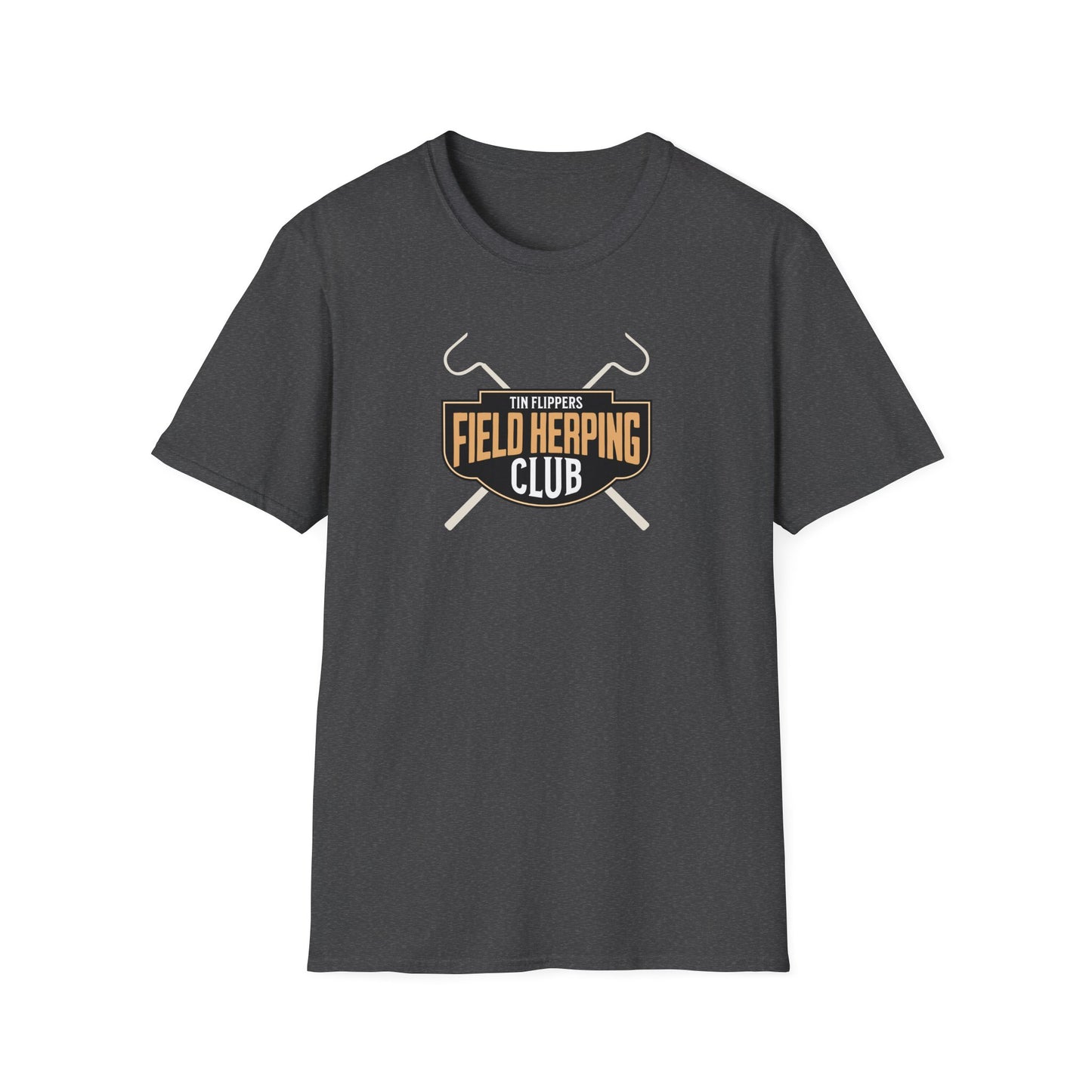 Field Herping Club T-Shirt, Tin Flippers Shirt, Reptile Lover Tee, Snake Hook Graphic Shirt, Herper Gift, Wildlife Club Tee