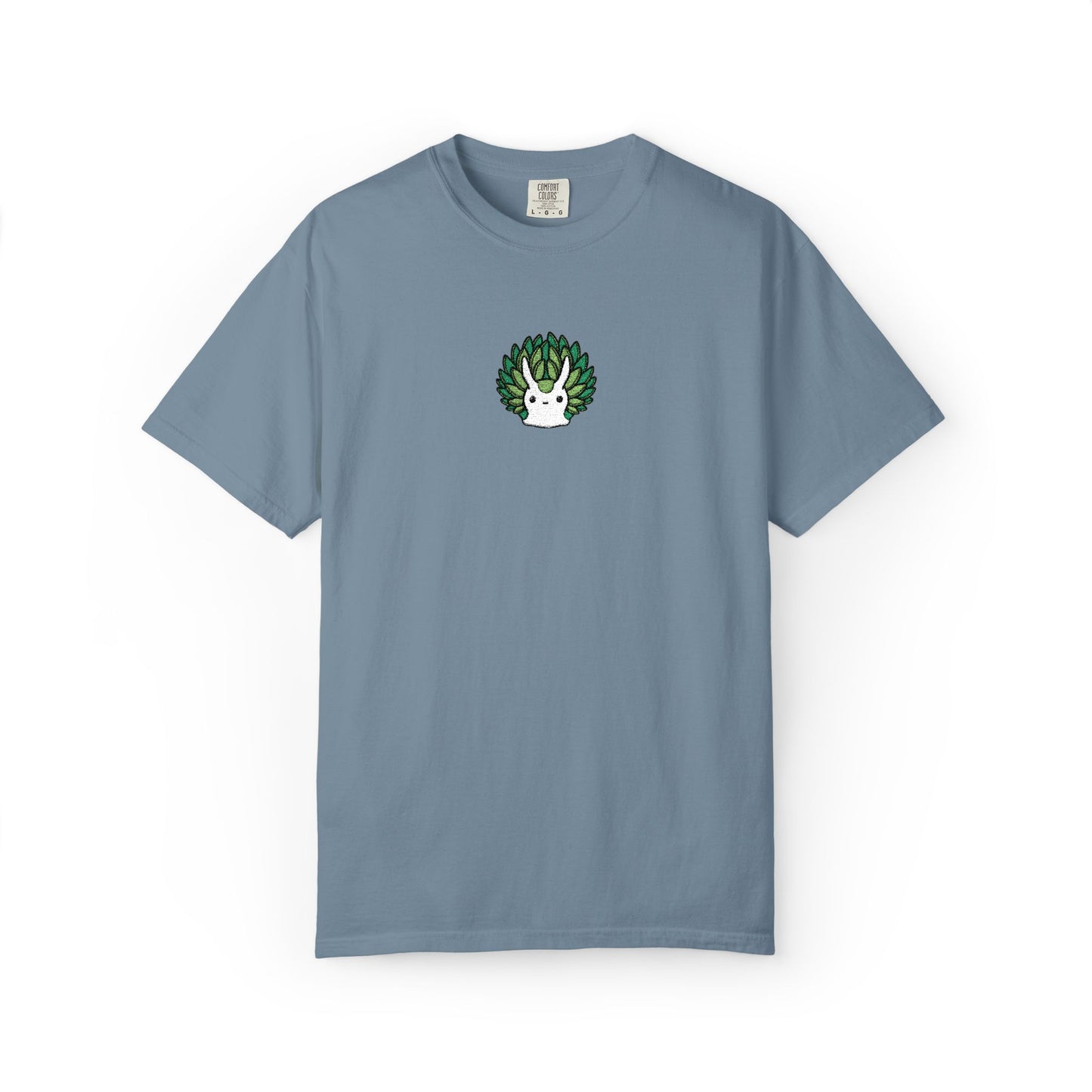 Sea Sheep Embroidered Comfort Colors T-Shirt, Cute Sea Slug Shirt, Nudibranch Tee, Ocean Animal Gift, Marine Biology Embroidered Shirt