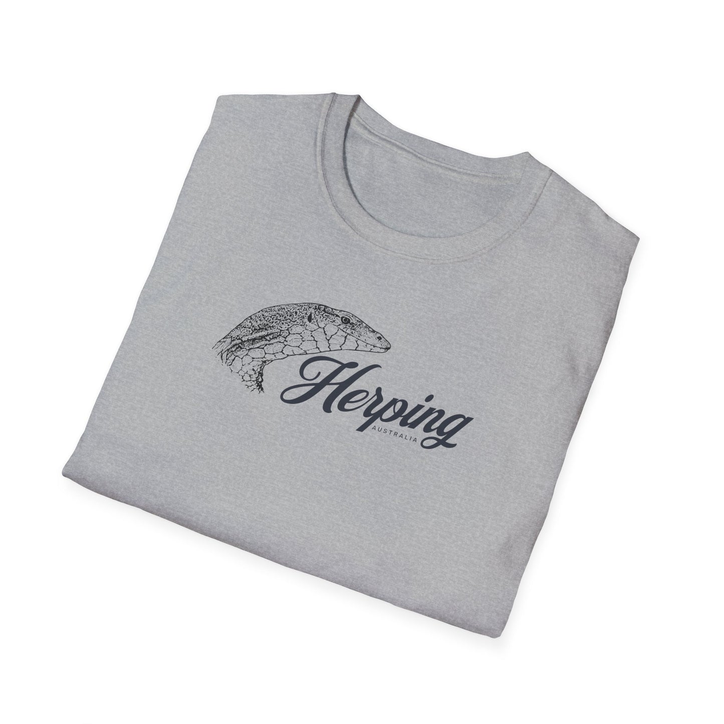 Herping Australia Perentie T-Shirt, Reptile Lover Shirt, Field Herping Tee, Monitor Lizard Gift, Australian Wildlife Graphic Tee