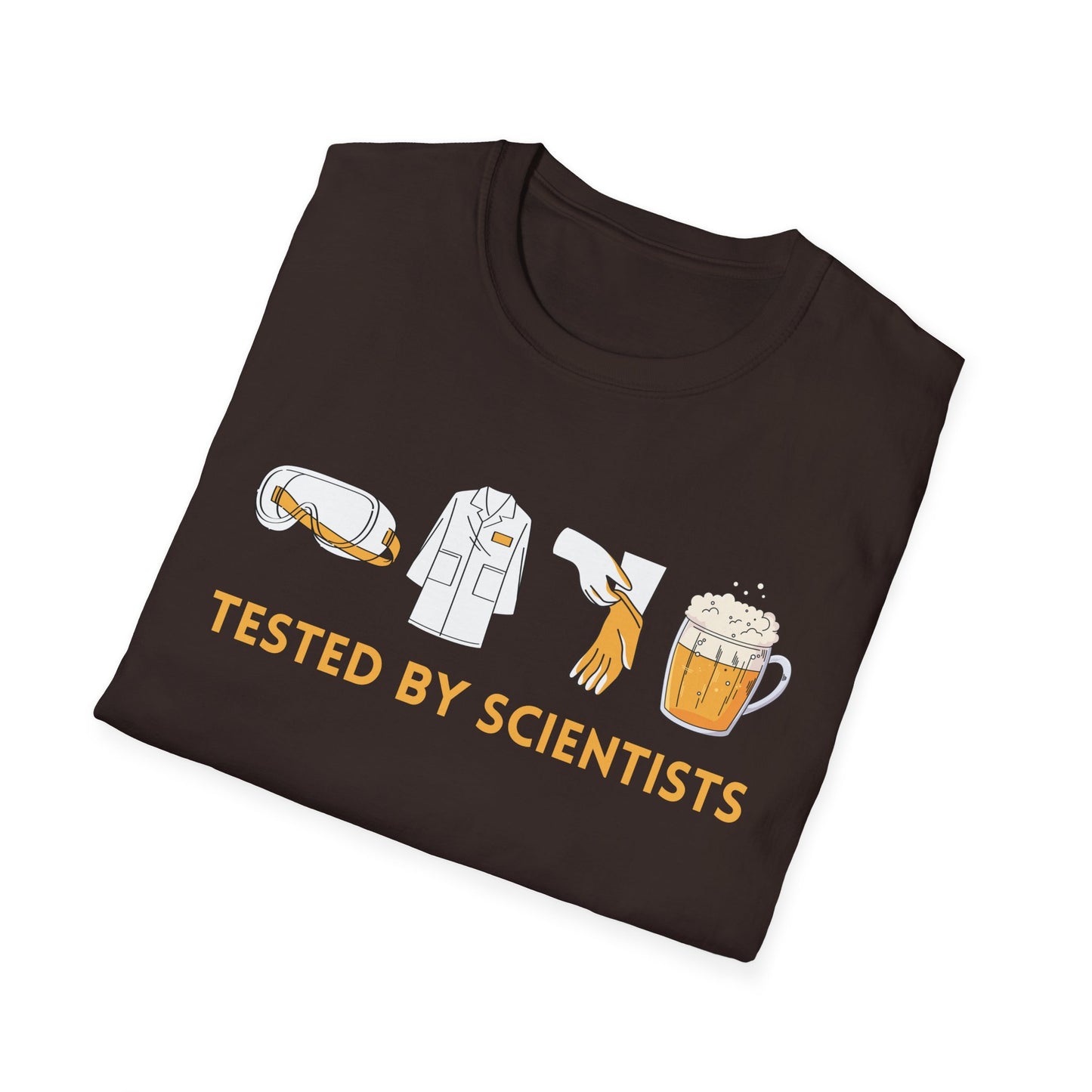 Tested by Scientists T-Shirt – Beer Funny Science Drinking Tee