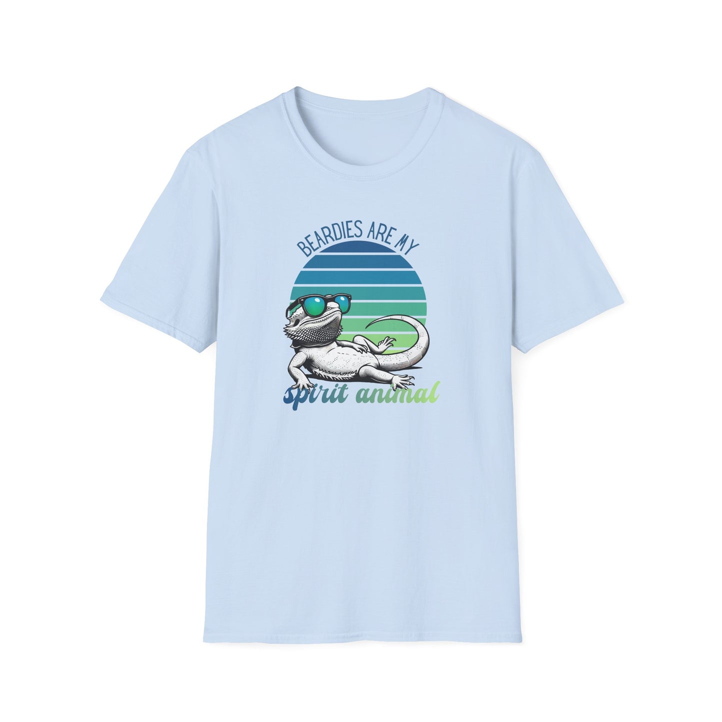 Beardies Are My Spirit Animal T-Shirt, Bearded Dragon Shirt, Reptile Lover Tee, Lizard Mom Dad Gift, Herpetology Graphic Shirt