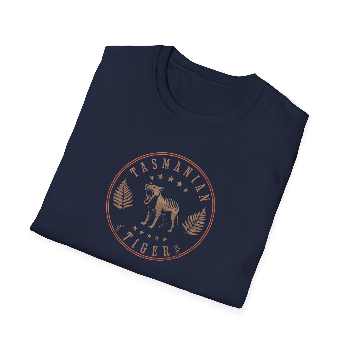 Tasmanian Tiger Vintage T-Shirt Thylacine Shirt, Extinct Animal Tee, Retro Wildlife Graphic, Australian Animal Gift
