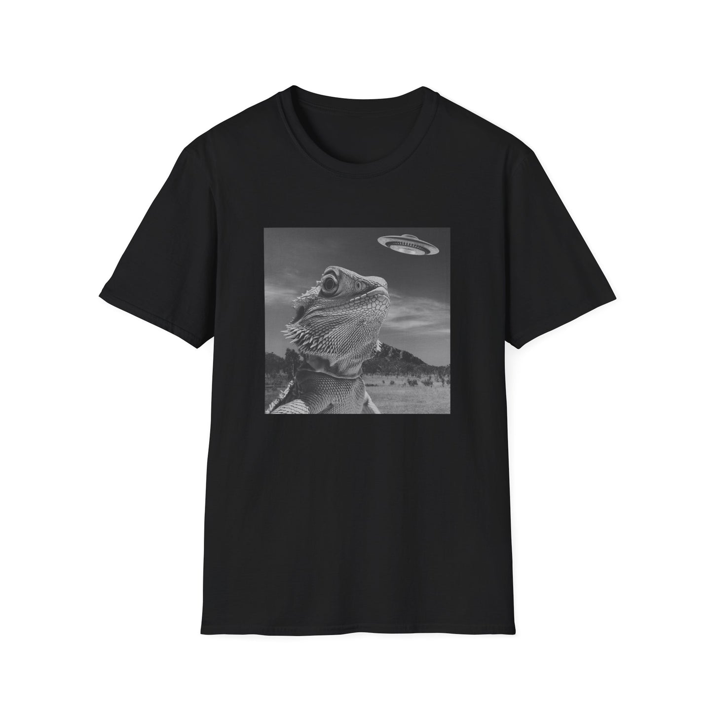Bearded Dragon T-Shirt – UFO Selfie Reptile Lover Aussie Tee