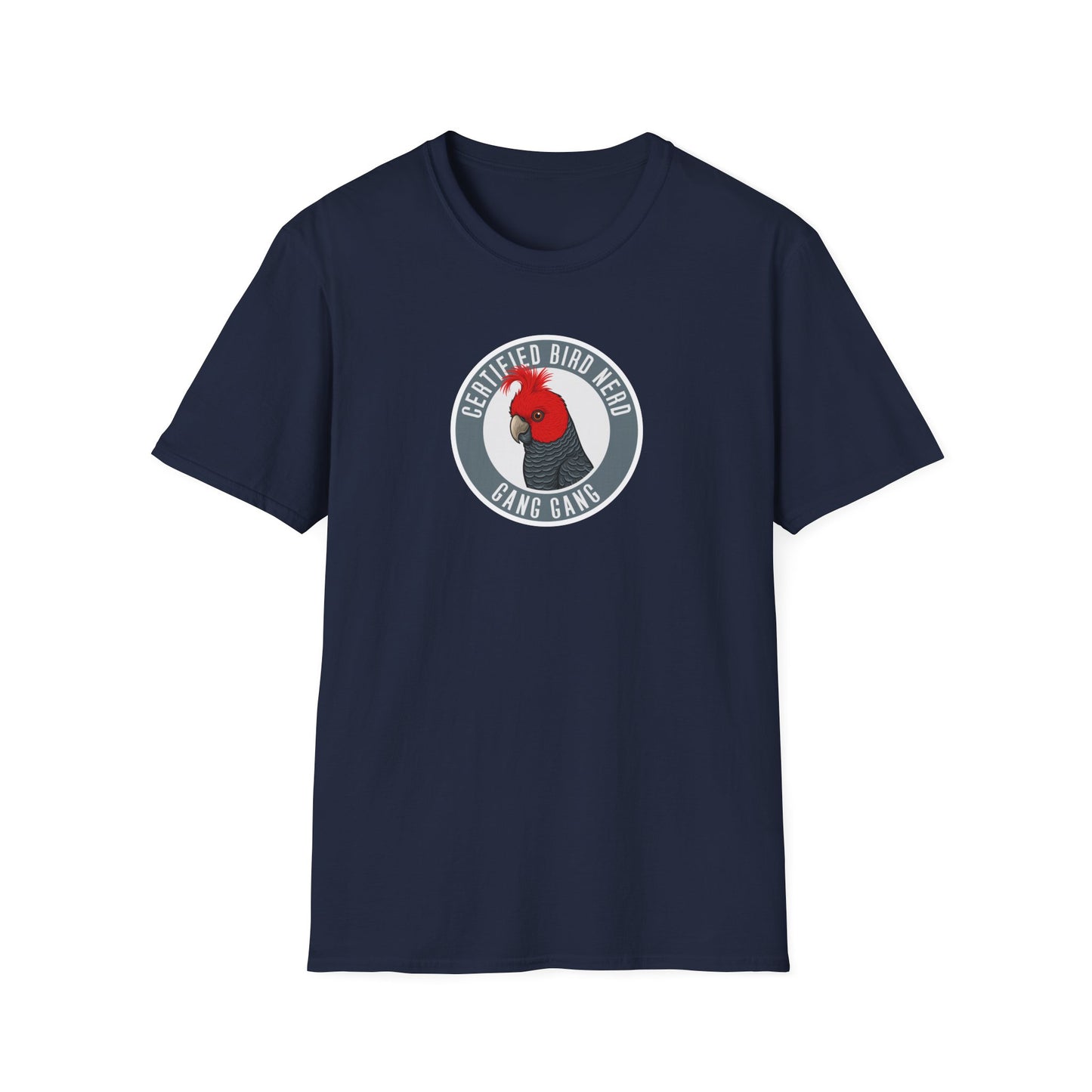 Gang Gang Cockatoo T-Shirt, Certified Bird Nerd Shirt, Australian Bird Tee, Birdwatching Gift, Wildlife Lover Tee, Cockatoo Shirt