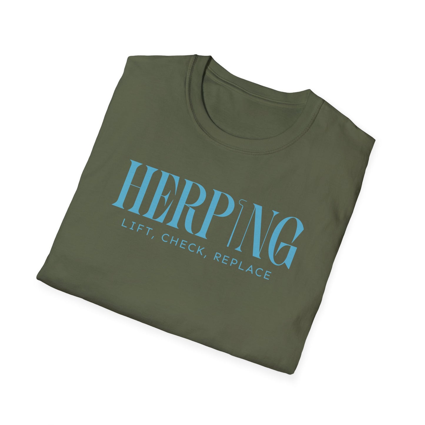 Herping T-Shirt, Lift Check Replace Shirt, Reptile Lover Tee, Field Herping Shirt, Snake Lover Gift, Wildlife Graphic Tee