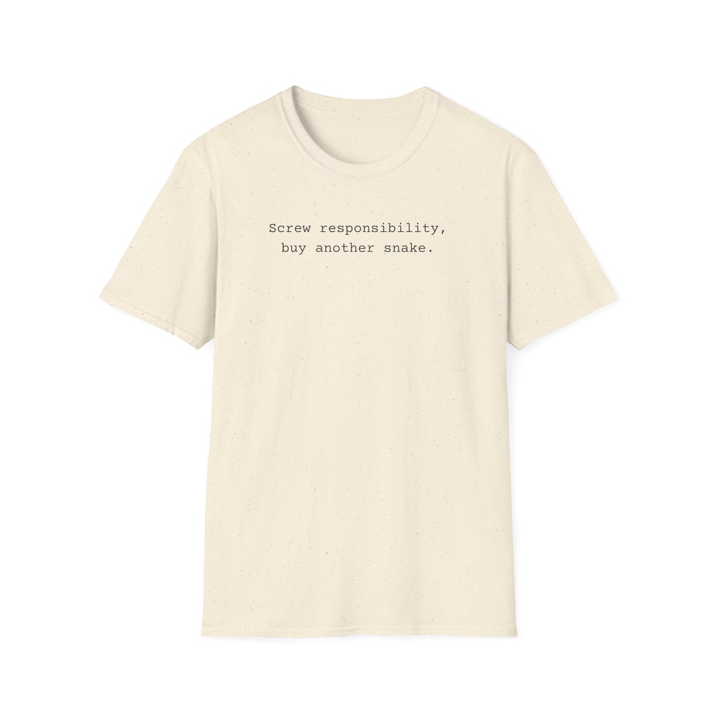 Screw Responsibility Buy Another Snake T-Shirt, Snake Lover Shirt, Reptile Keeper Tee, Herpetology Gift, Snake Mom Dad Shirt