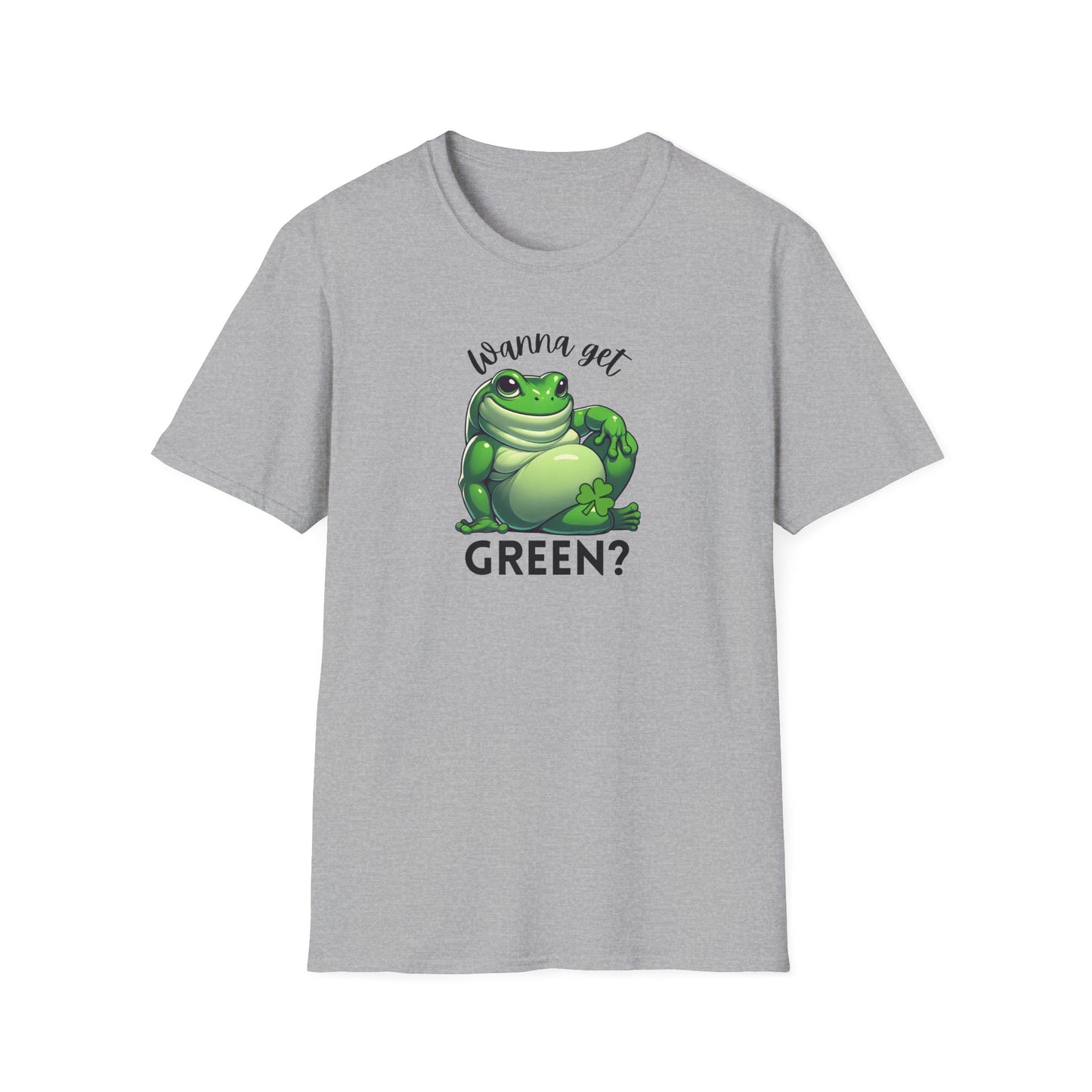 Wanna Get Green Frog T-Shirt, Frog St Patrick’s Day Shirt, Frog Lover Tee, St Paddy’s Day Party Shirt, Green Beer Pub Crawl Tee