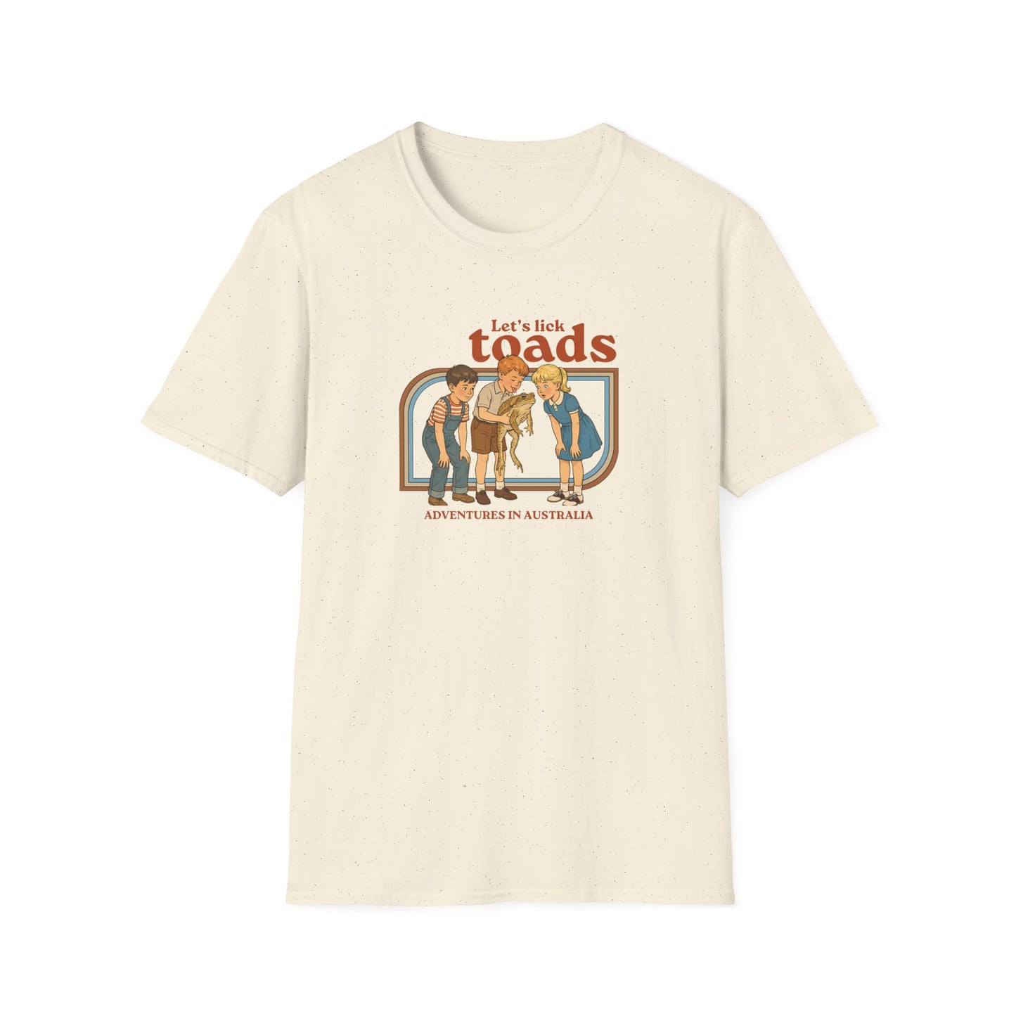 Lets Lick Toads T-Shirt, Funny Cane Toad Shirt, Australian Wildlife Humor Tee, Herpetology Shirt, Retro Toad Shirt, Aussie Frog Shirt