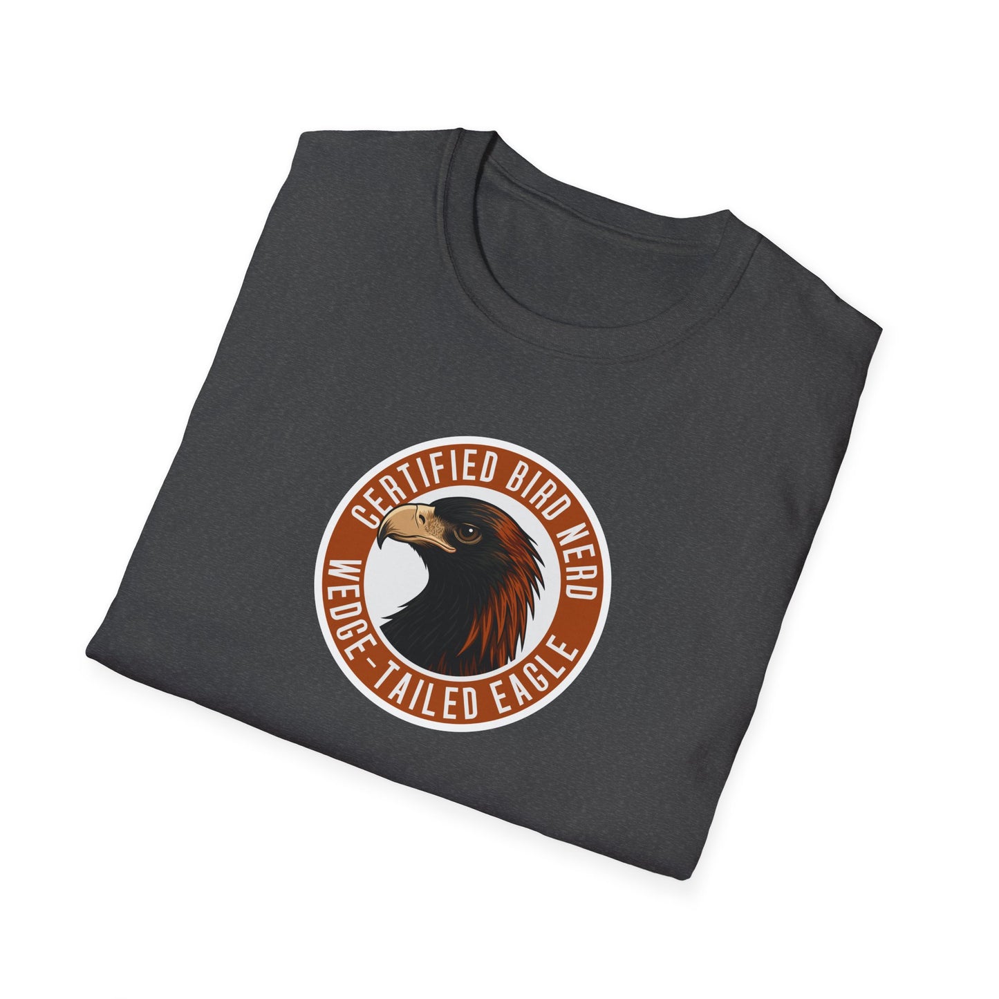 Wedge-Tailed Eagle T-Shirt, Certified Bird Nerd Shirt, Australian Bird Tee, Birdwatching Gift, Wildlife Lover Tee, Raptor Shirt