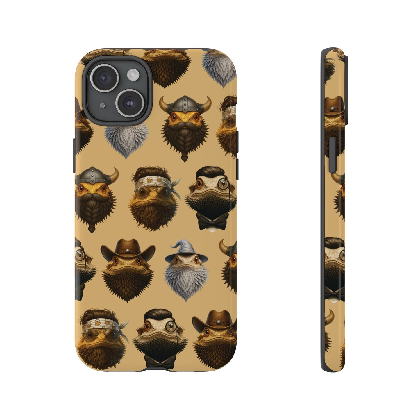 Quirky Bearded Dragon iPhone Case – Great Beards Reptile Lover Gift