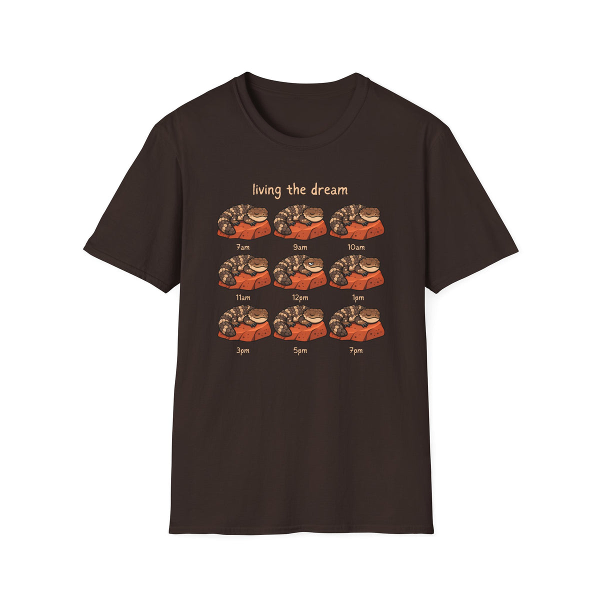 Shingleback T-Shirt, Sleepy Blue Tongue Lizard Shirt, Australian Reptile Tee, Reptile Keeper Gift, Shingleback Lizard Shirt