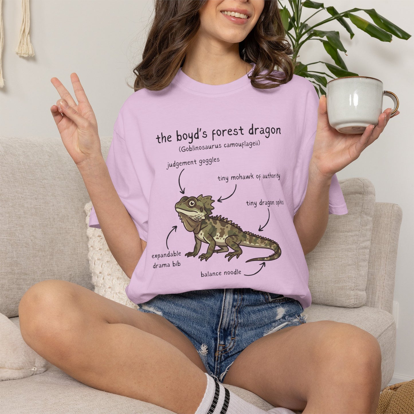 Anatomy of a Boyds Forest Dragon Shirt, Comfort Colors Reptile Tee, Funny Australian Lizard T Shirt, Herpetology Gift, Lizard Lover Tee