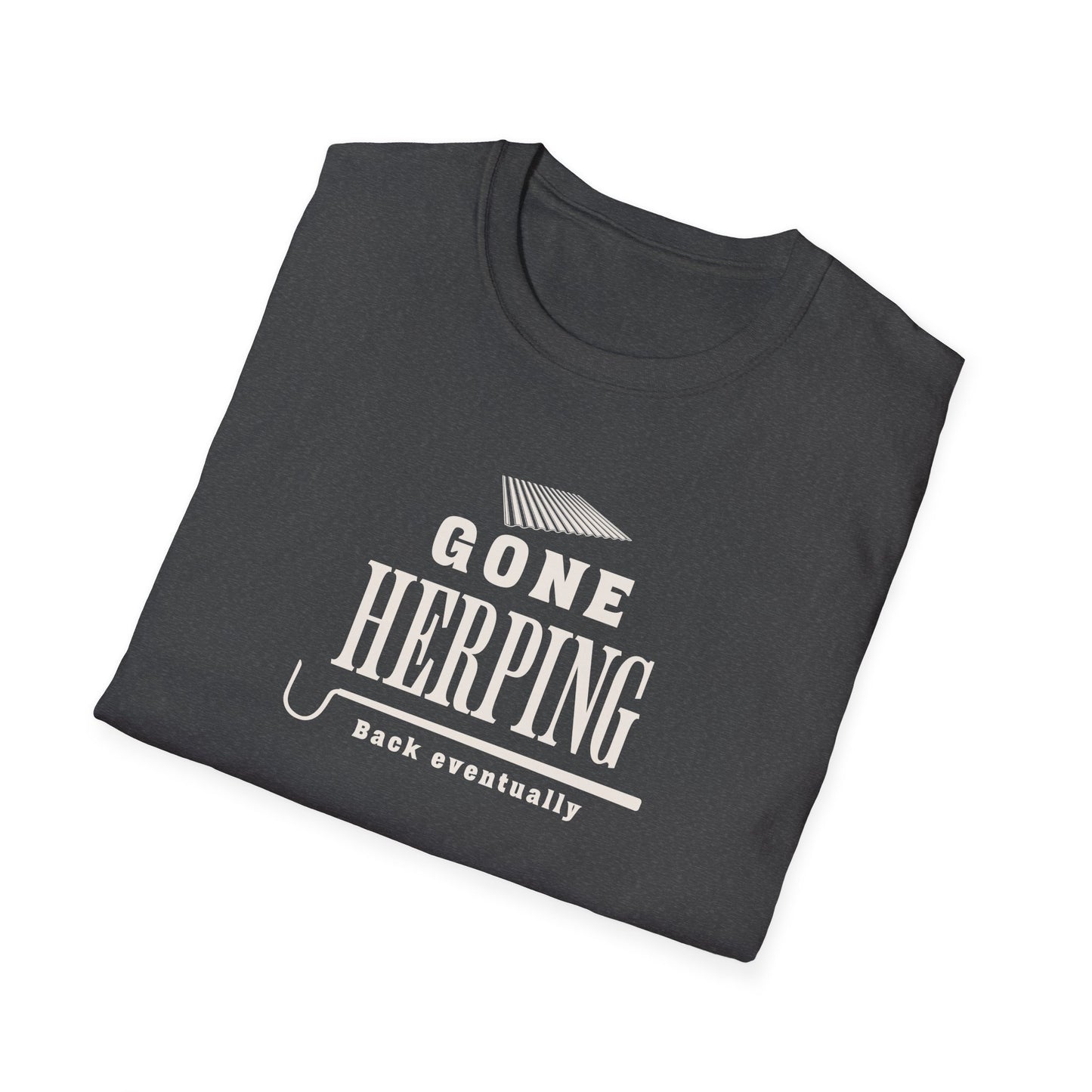 Gone Herping T-Shirt, Back Eventually Shirt, Field Herping Tee, Reptile Lover Gift, Snake Lover Shirt, Wildlife Graphic Tee