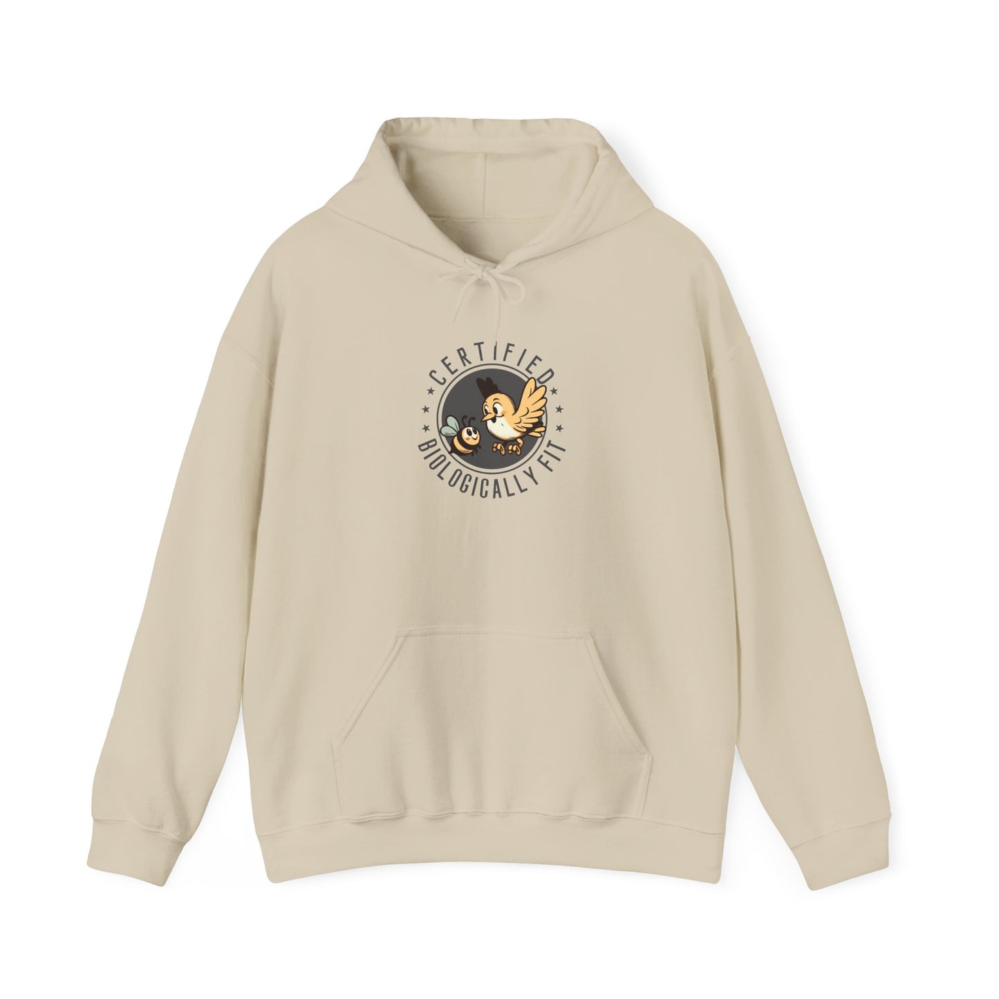 Certified Biologically Fit Hoodie, Biology Hoodie, Natural Selection Hoodie, Evolution Science Hoodie, Biology Teacher Gift, STEM Hoodie, Science Lover Gift