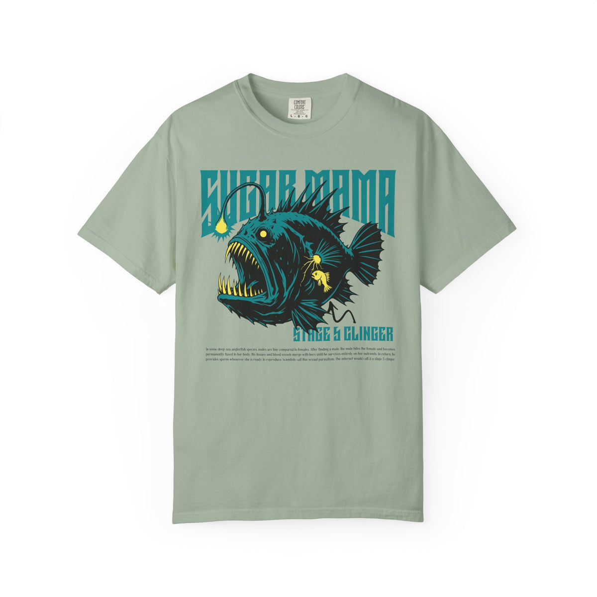 Angler Fish Shirt, Comfort Colors Deep Sea Fish Tee, Marine Biology T Shirt, Ocean Lover Gift, Funny Anglerfish Graphic Tee, Science Shirt