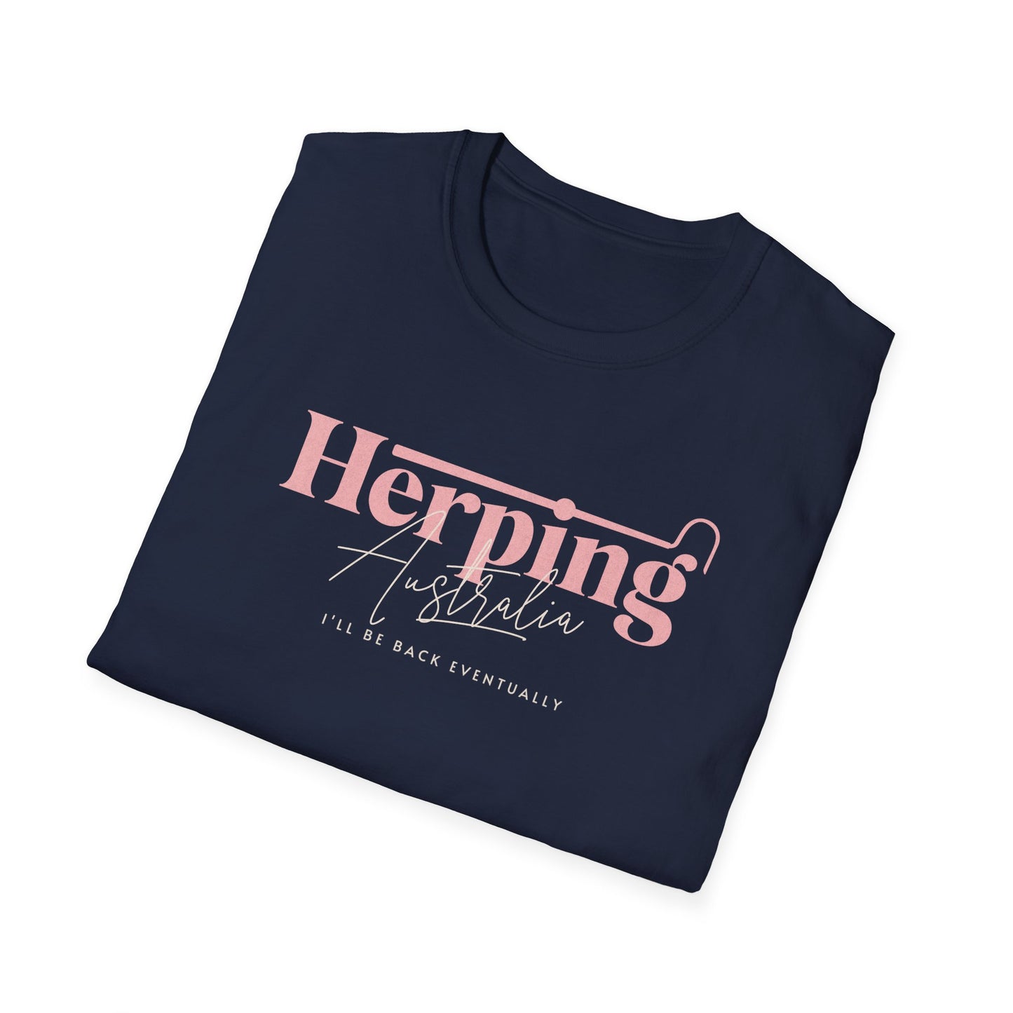 Herping Australia T-Shirt, Back Eventually Shirt, Reptile Lover Tee, Field Herping Shirt, Snake Hook Gift, Australian Wildlife Tee
