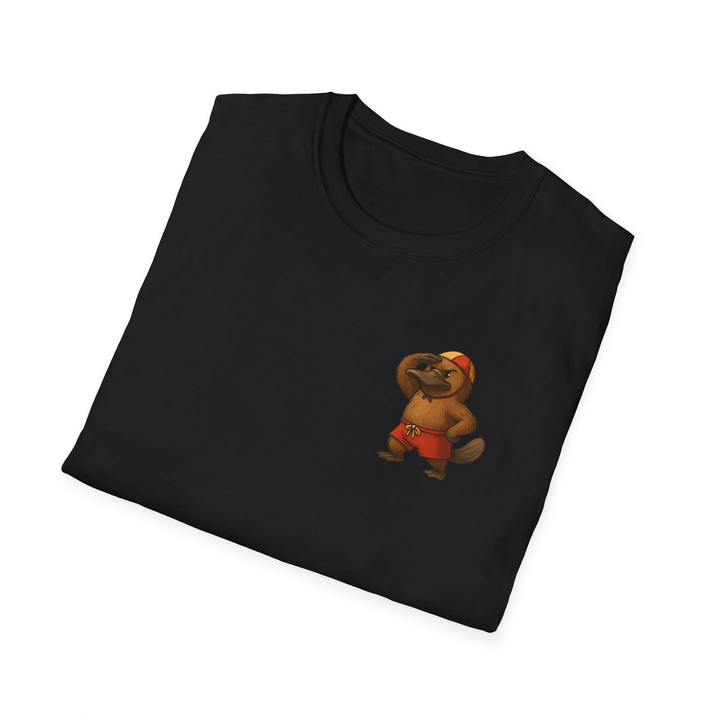 Lifesaver Platypus T-Shirt, Funny Australian Platypus Shirt, Aussie Beach Tee, Cute Wildlife T-Shirt, Summer Platypus Graphic Tee