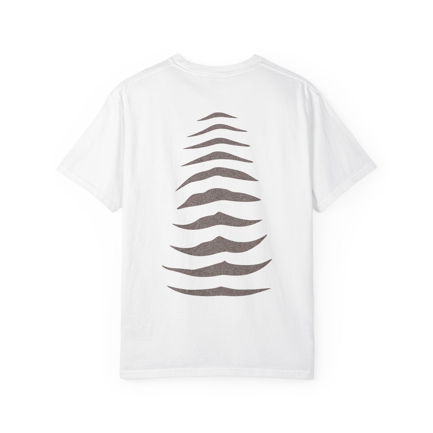 Thylacine Stripe Back Print Shirt, Tasmanian Tiger Inspired Tee, Australian Wildlife Shirt, Minimalist Animal Design, Comfort Colors T-Shirt