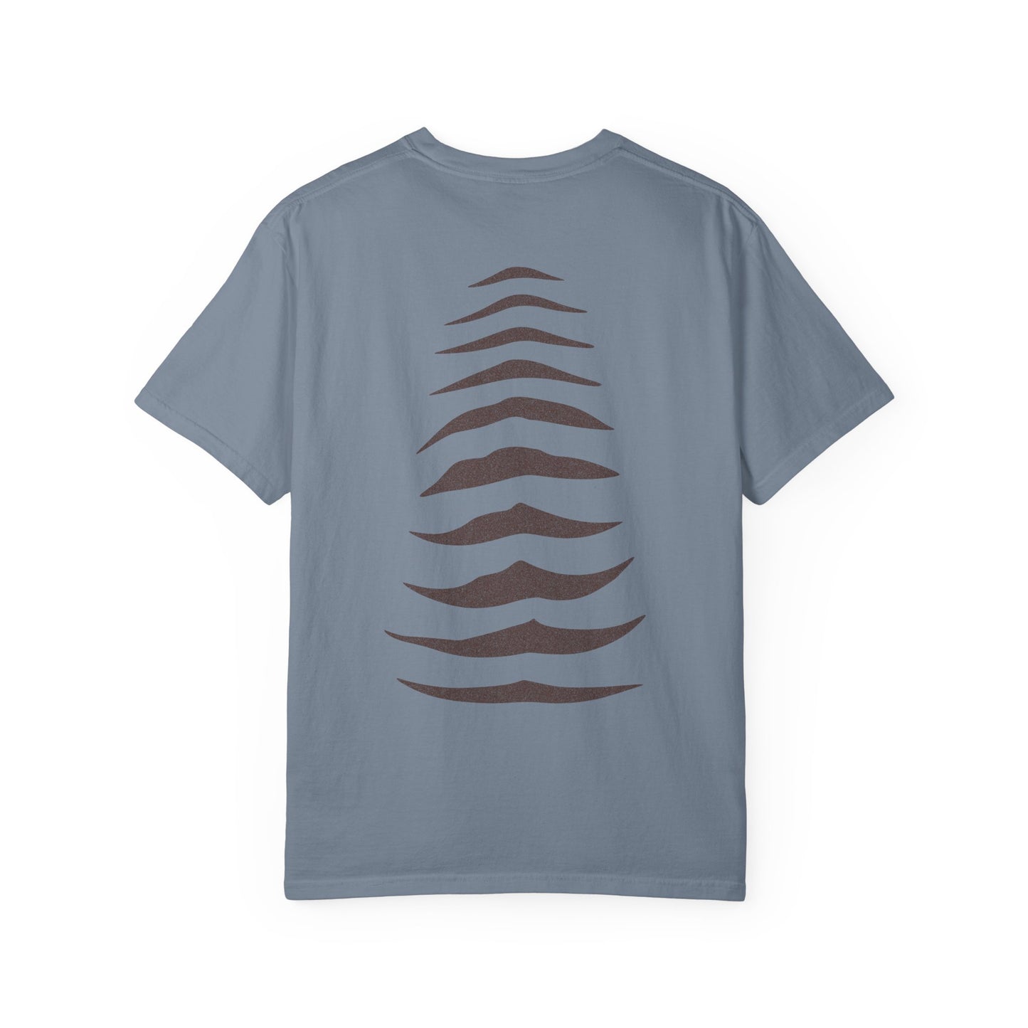 Thylacine Stripe Back Print Shirt, Tasmanian Tiger Inspired Tee, Australian Wildlife Shirt, Minimalist Animal Design, Comfort Colors T-Shirt