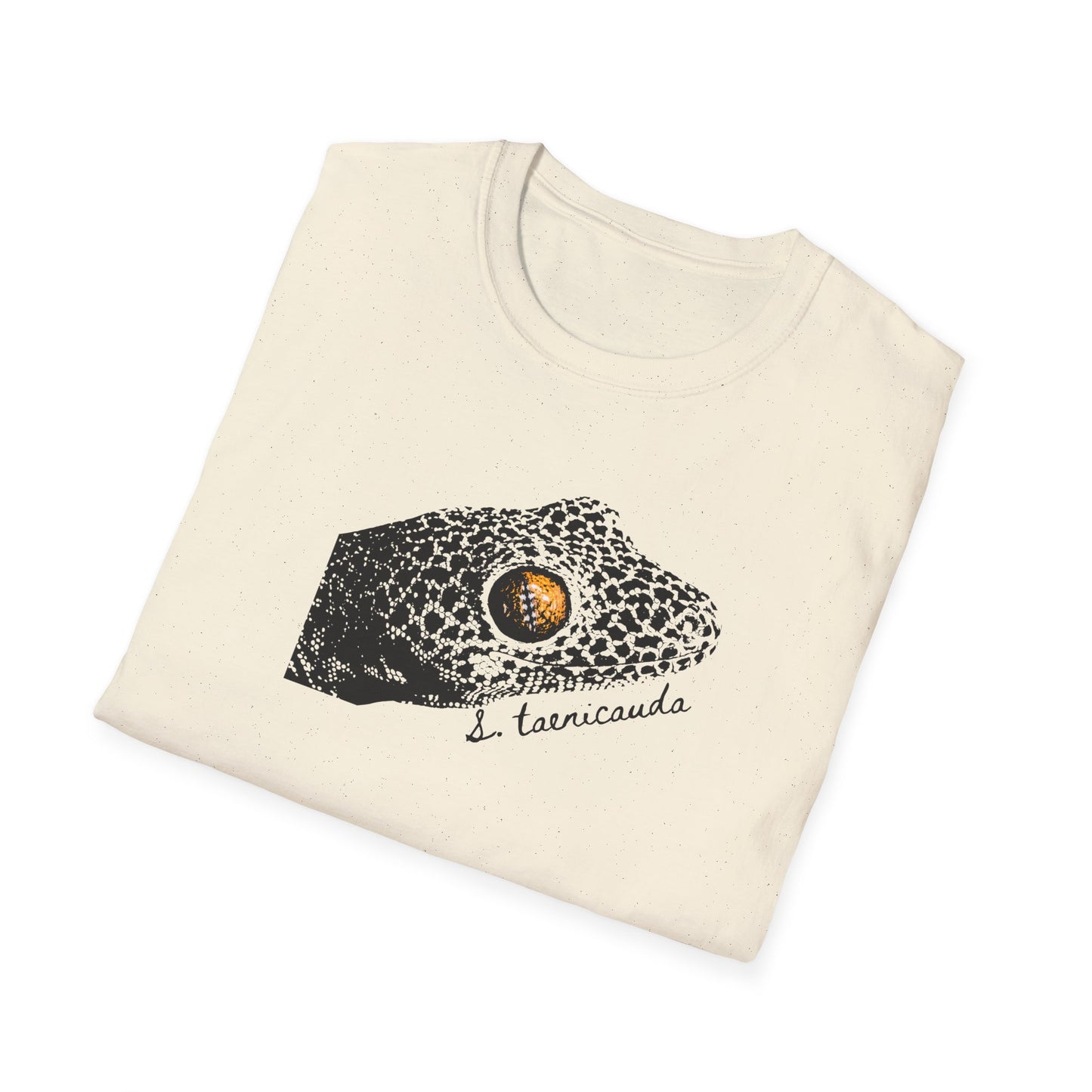 Golden Tailed Gecko T-Shirt, Strophurus taenicauda Shirt, Australian Gecko Tee, Reptile Lover Gift, Minimalist Lizard Shirt
