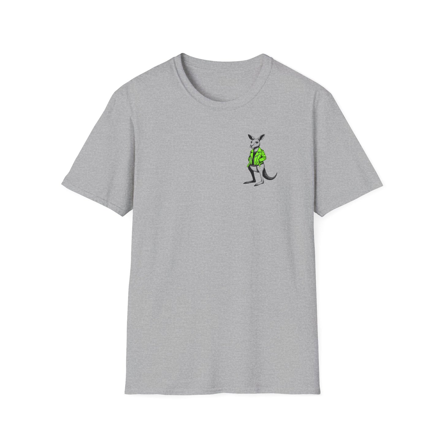 Kangaroo T-Shirt, Aussie Kangaroo Shirt, Minimal Pocket Print Tee, Australian Wildlife Shirt, Funny Roo Gift, Australia Animal Tee