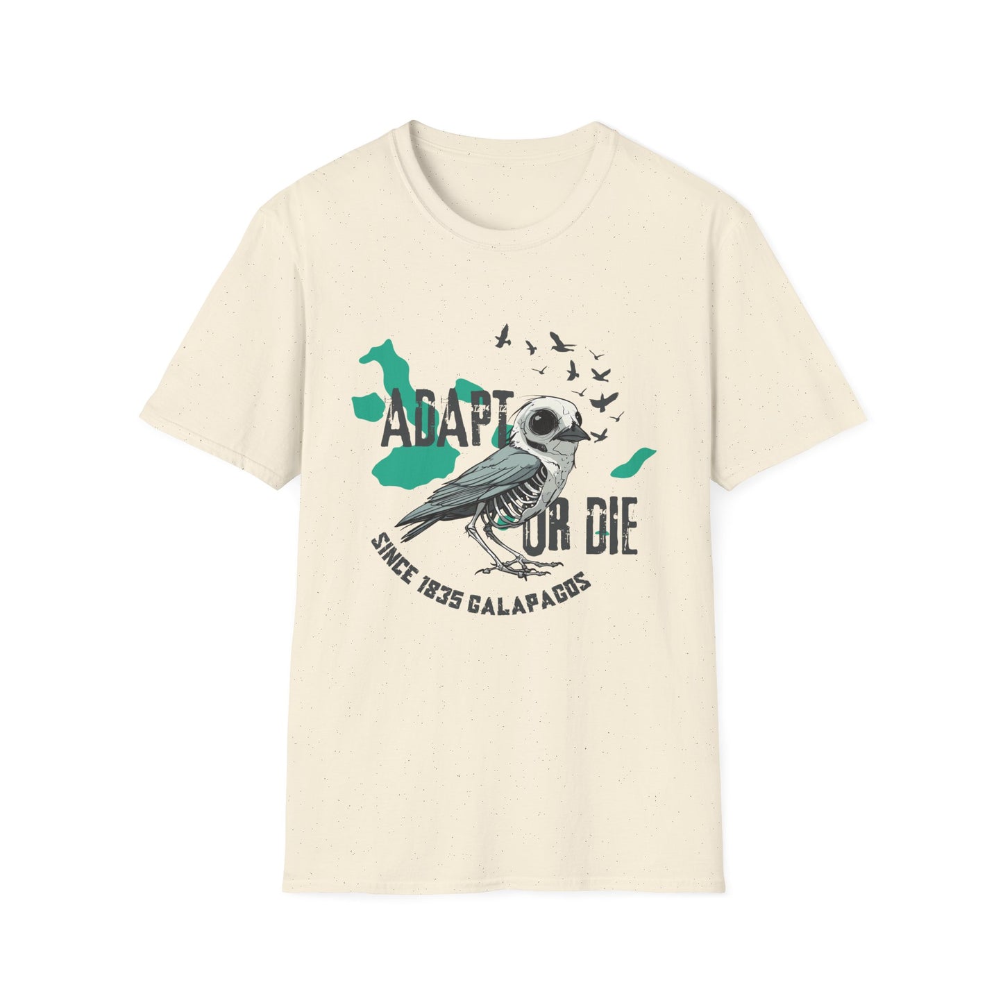 Adapt or Die Biology T-Shirt, Evolution Science Shirt, Galapagos Darwin Tee, Natural Selection Graphic Tee, Biology Teacher Gift Shirt