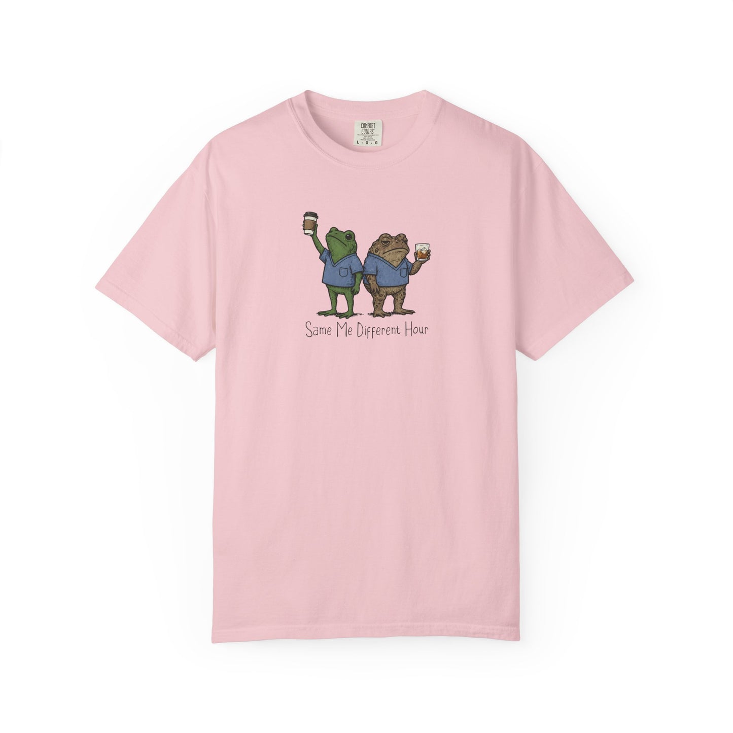 Night Shift Nurse Frog Shirt, Same Me Different Hour Tee, Funny Nurse Shirt, Frog Nurse T Shirt, Comfort Colors Medical Humor Tee