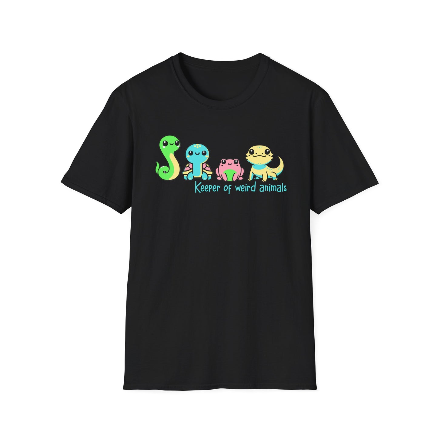 Keeper Of Weird Animals T-Shirt, Reptile Lover Shirt, Frog Snake Turtle Lizard Tee, Exotic Pet Owner Gift, Herpetology Shirt