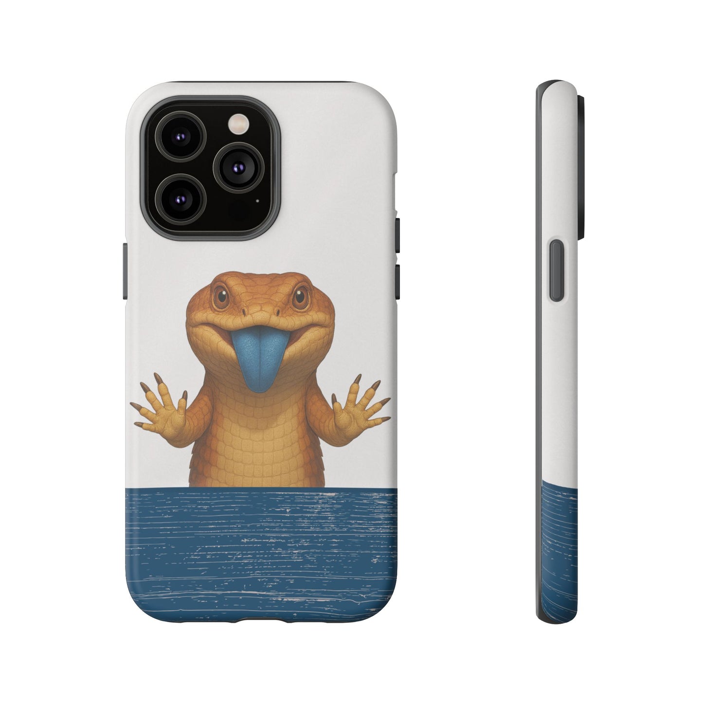 Blue-tongued Lizard iPhone Case – Glass Surfer Australian Wildlife Design