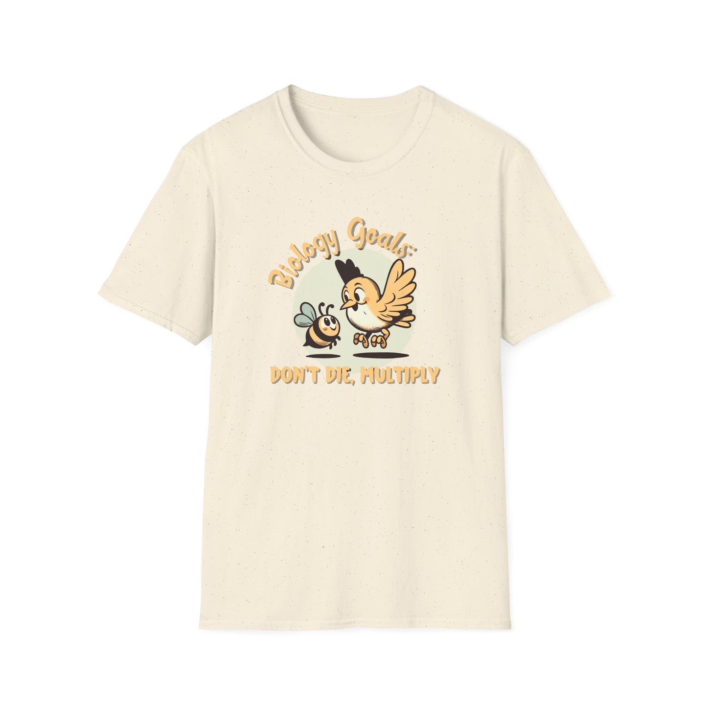 Biology Goals T-Shirt, Don’t Die Multiply Shirt, Biology Teacher Tee, Science Student Gift, Bird And Bee Shirt, Evolution Graphic Tee