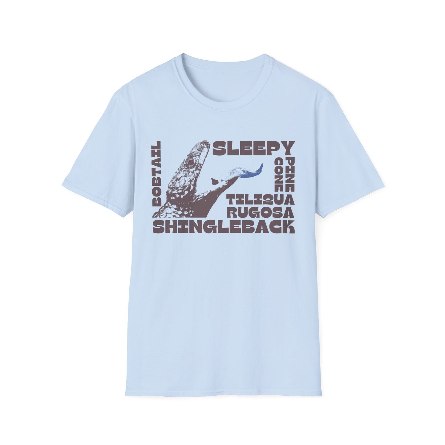 Shingleback T-Shirt – Sleepy Lizard Bobtail Pine Cone Lizard Australian Reptile Tee