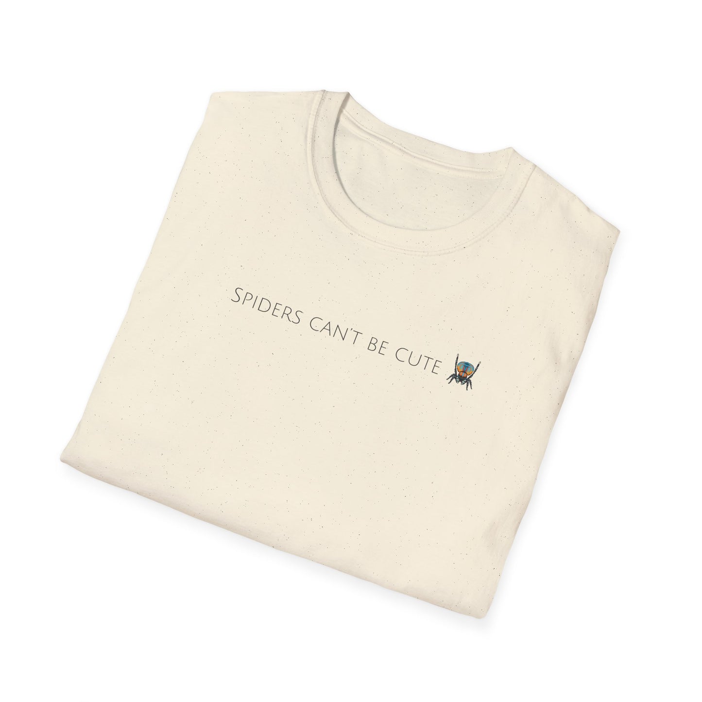 Peacock Spider T-Shirt, Spiders Can’t Be Cute Tee, Jumping Spider Shirt, Spider Lover Gift, Cute Spider T-Shirt, Australian Spider Tee, Arachnid Shirt