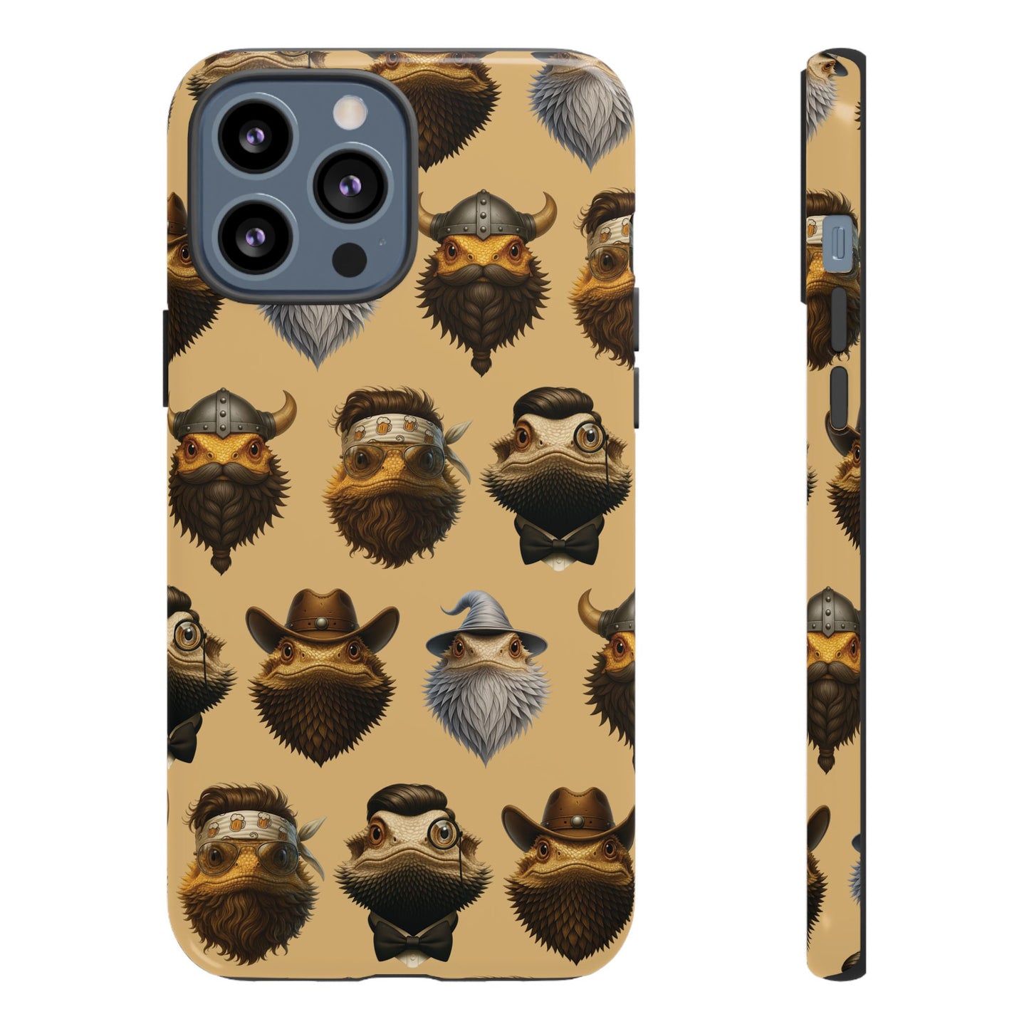 Quirky Bearded Dragon iPhone Case – Great Beards Reptile Lover Gift