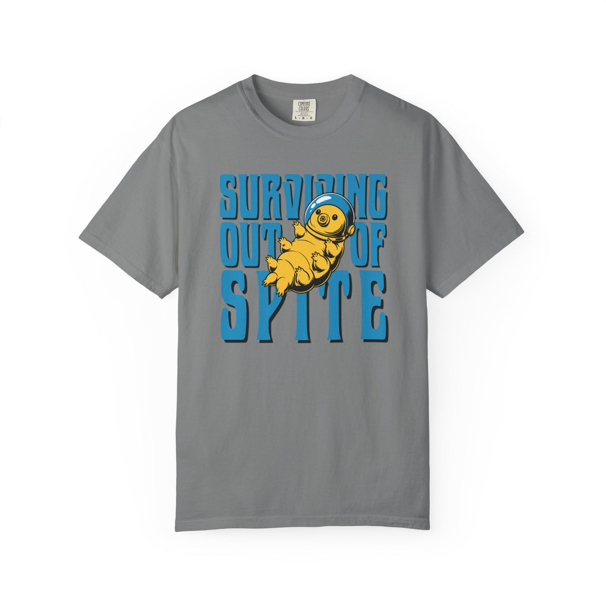Tardigrade Shirt, Surviving Out of Spite Tee, Comfort Colors Science T Shirt, Water Bear Graphic Tee, Biology Teacher Gift, Science Nerd