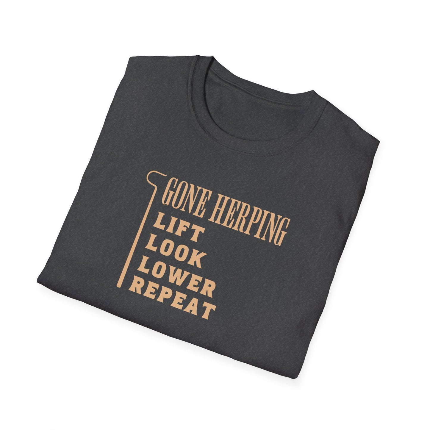 Gone Herping T-Shirt, Lift Look Lower Repeat Shirt, Reptile Lover Tee, Field Herping Gift, Snake Lover Shirt, Wildlife Graphic Tee