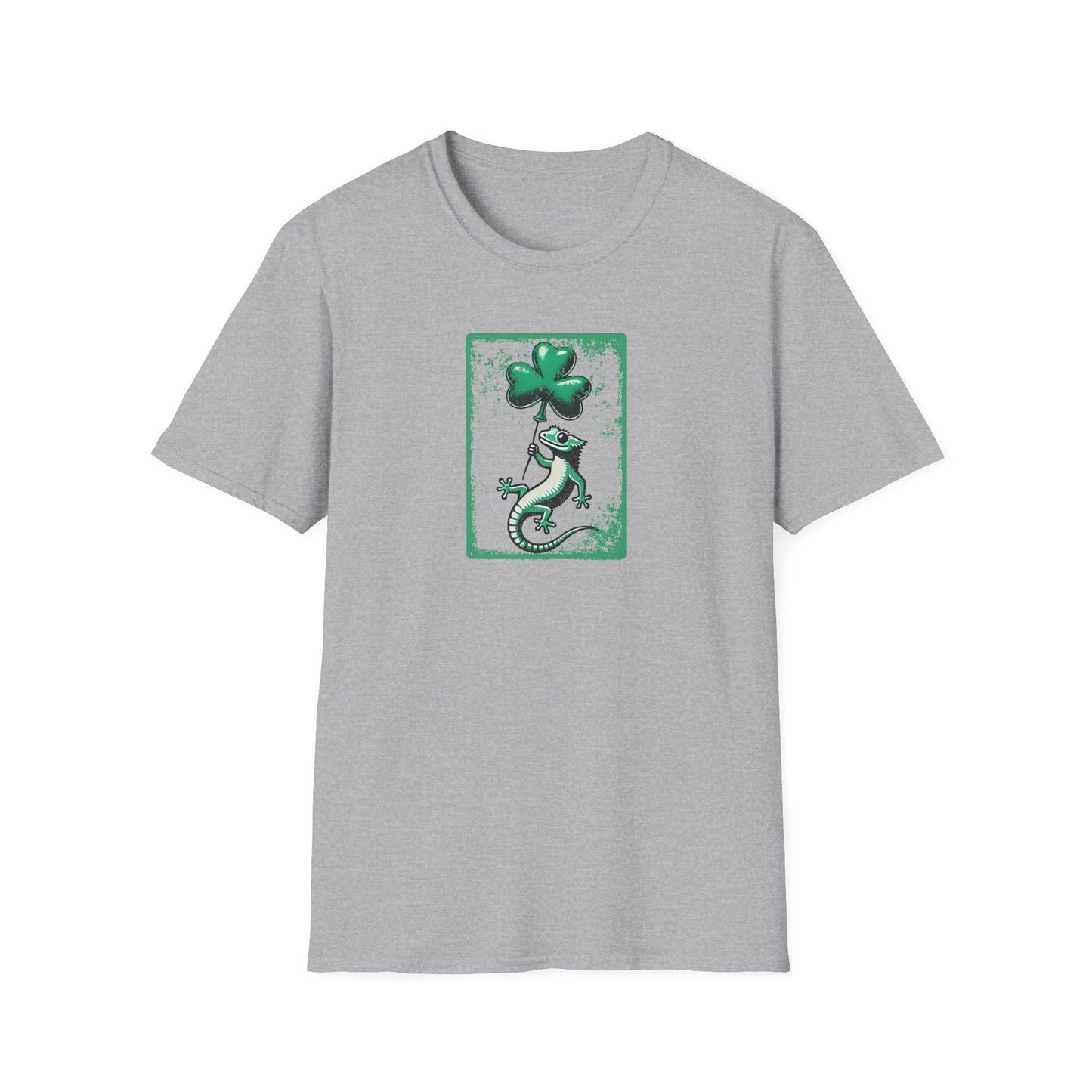 Crested Gecko St Patrick’s Day T-Shirt, Gecko Shamrock Shirt, Reptile Lover Tee, Lizard Gift, St Paddy’s Day Graphic Tee