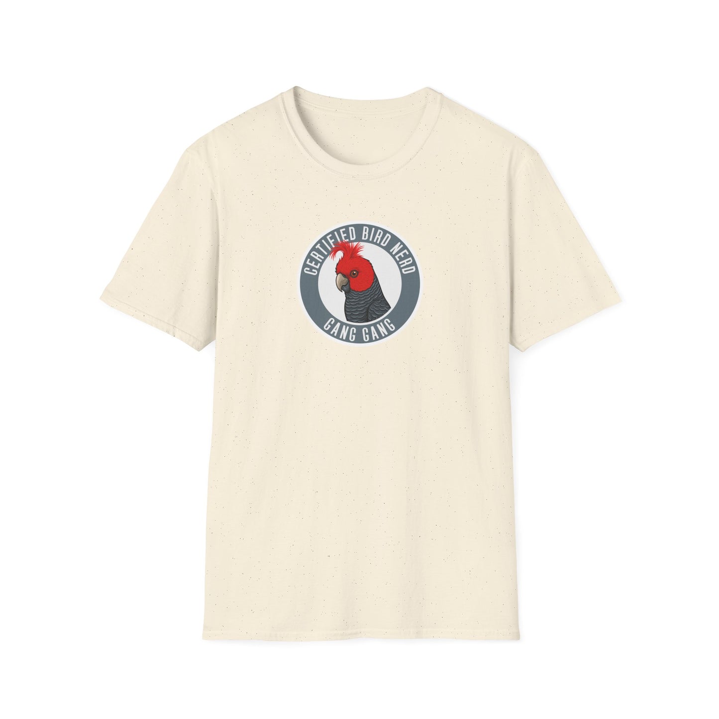Gang Gang Cockatoo T-Shirt, Certified Bird Nerd Shirt, Australian Bird Tee, Birdwatching Gift, Wildlife Lover Tee, Cockatoo Shirt