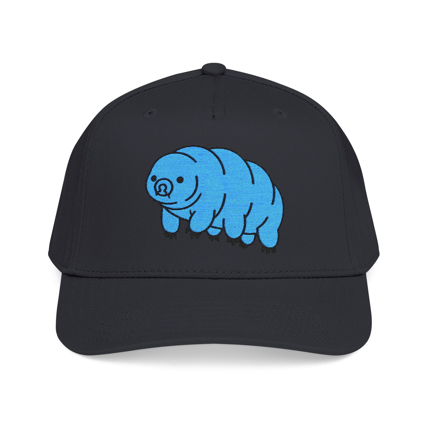 Tardigrade Embroidered Mid Profile Baseball Cap, Water Bear Hat, Science Nerd Cap, Biology Gift, Cute Microbiology Hat, Embroidered Dad Cap