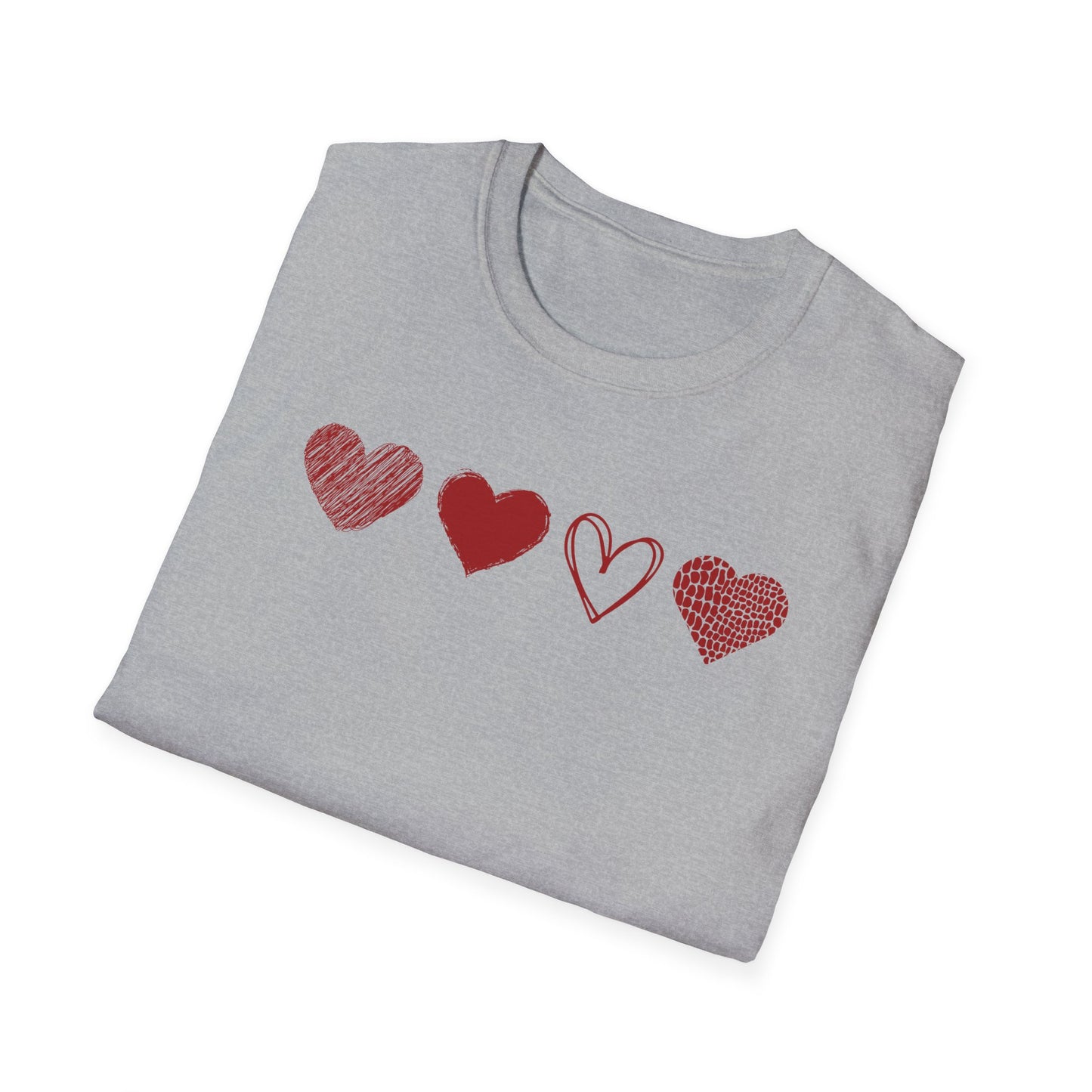 Reptile Scale Hearts T-Shirt, Valentines Reptile Shirt, Snake Lover Gift, Lizard Lover Tee, Herpetology Valentine Shirt, Animal Lover Tee