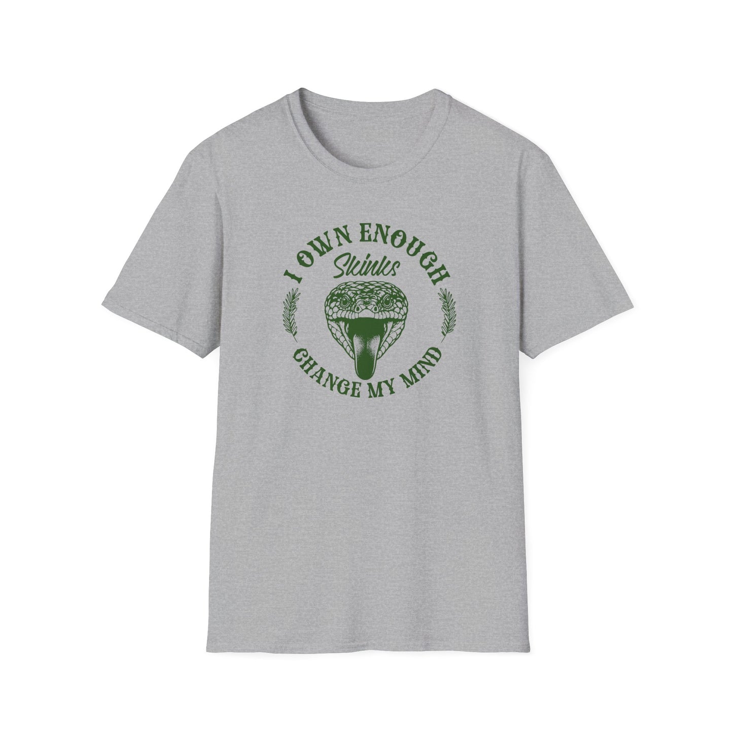 Skink Keeper T-Shirt I Own Enough Skinks Shirt, Funny Reptile Keeper Tee, Lizard Lover Gift, Herpetology Shirt