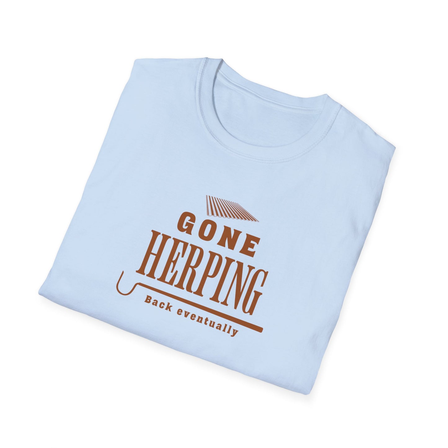 Gone Herping T-Shirt, Back Eventually Shirt, Field Herping Tee, Reptile Lover Gift, Snake Lover Shirt, Wildlife Graphic Tee