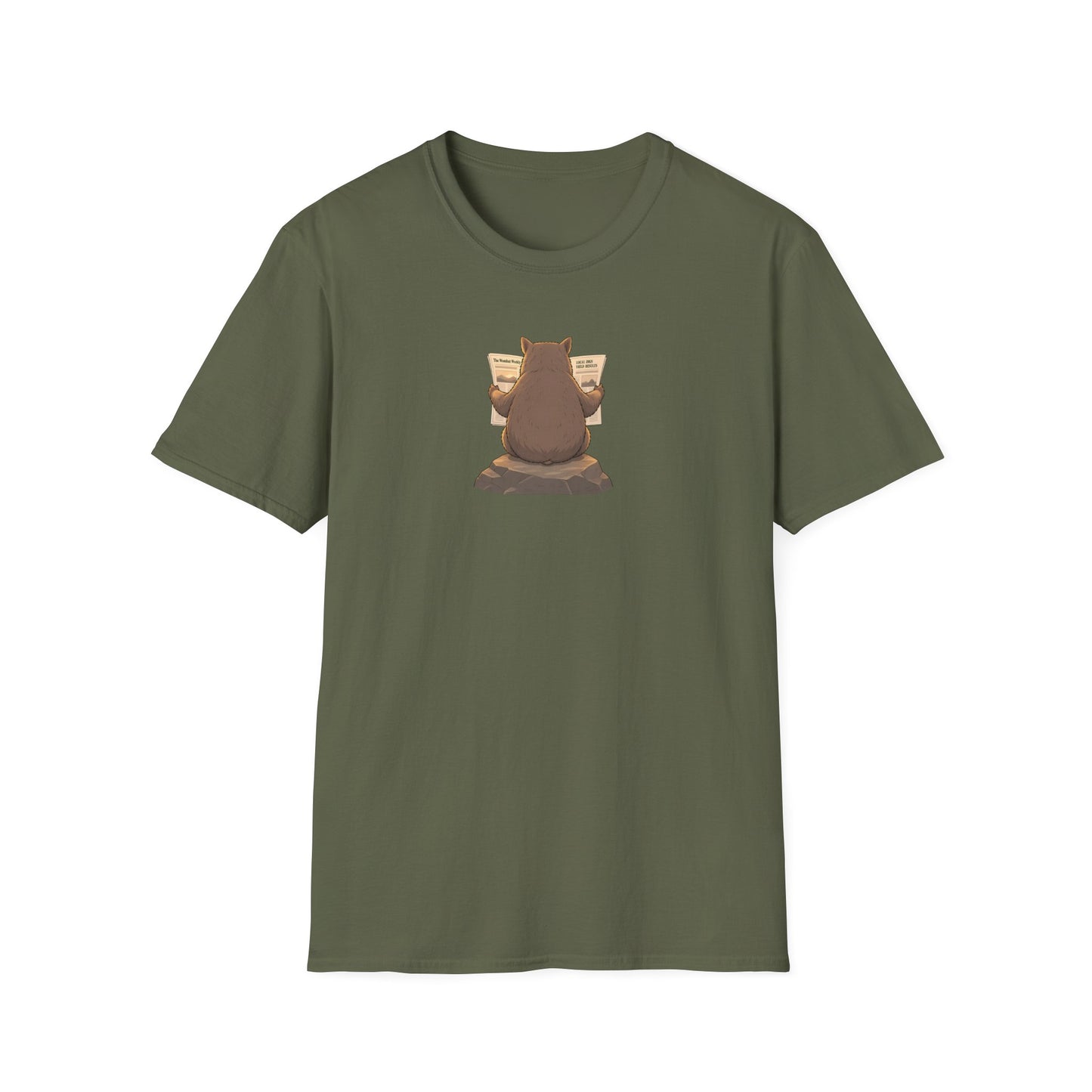 Wombat T-Shirt Funny Australian Animal Shirt, Cute Wombat Tee, Aussie Wildlife Shirt, Animal Lover Gift, Wombat Lover Shirt, Nature Tee